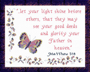 Light Shine Matthew 5:16